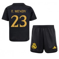 Real Madrid Ferland Mendy #23 Rezervni Dres za djecu 2023-24 Kratak Rukav (+ Kratke hlače)